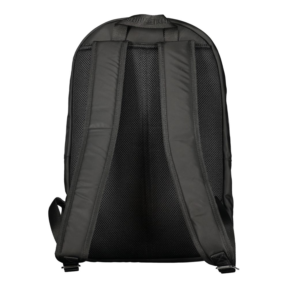 Tommy Hilfiger Black Polyester Backpack