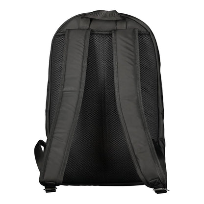 Tommy Hilfiger Black Polyester Backpack
