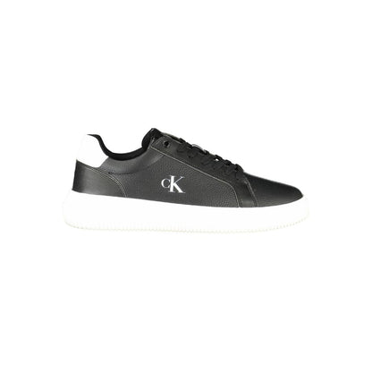 Calvin Klein Black Polyester Sneaker
