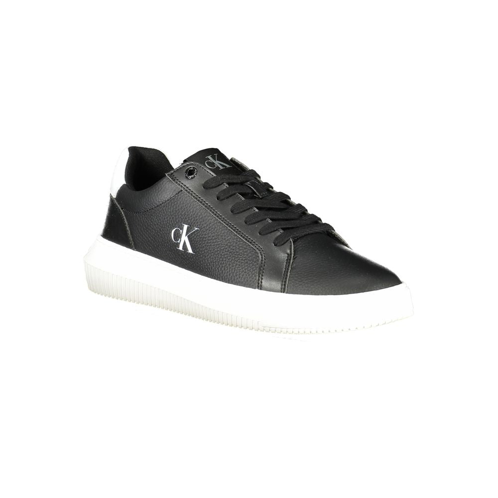 Calvin Klein Black Polyester Sneaker