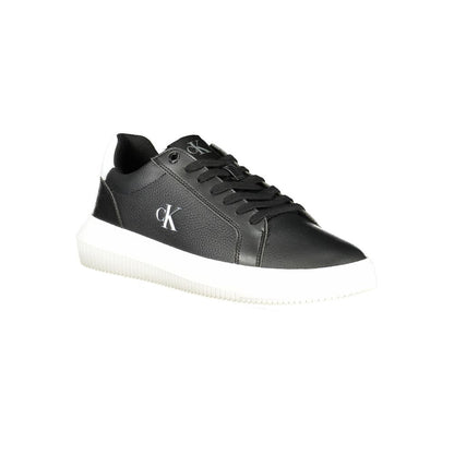 Calvin Klein Black Polyester Sneaker