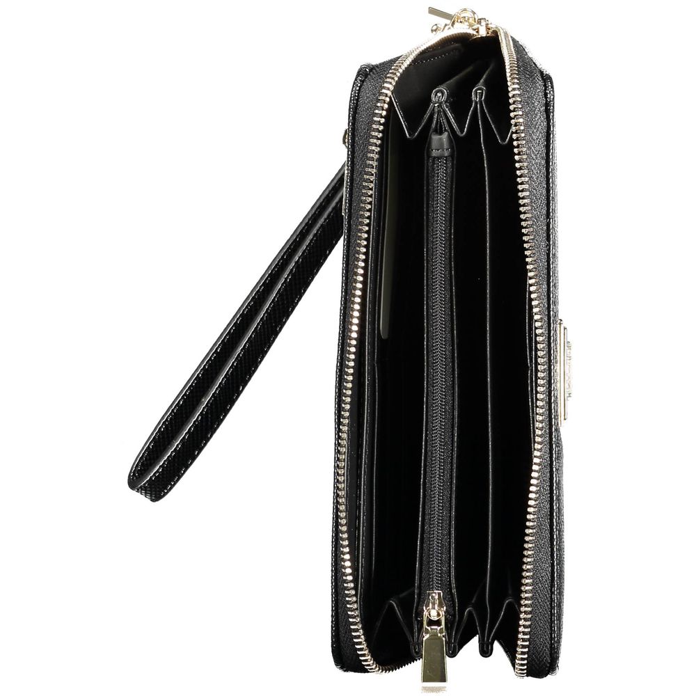 Guess Jeans Black Polyethylene Wallet
