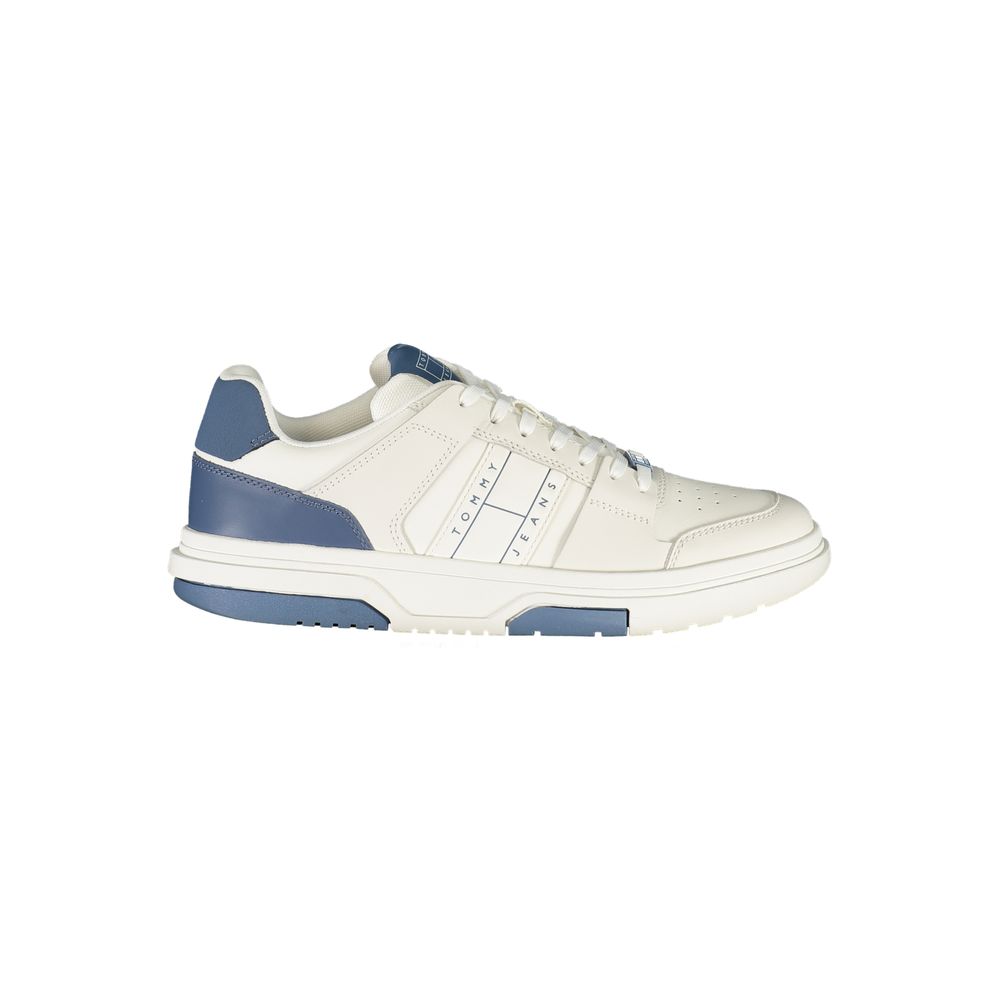 Tommy Hilfiger White Polyester Sneaker