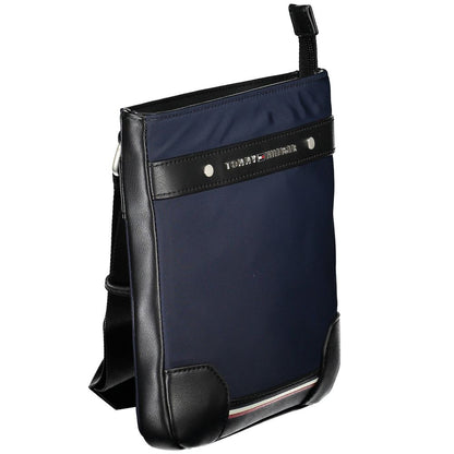 Tommy Hilfiger Blue Polyester Shoulder Bag