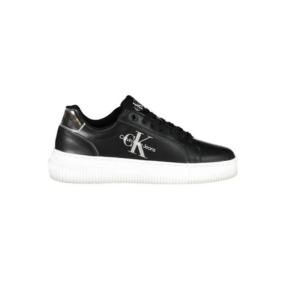 Calvin Klein Black Polyester Sneaker