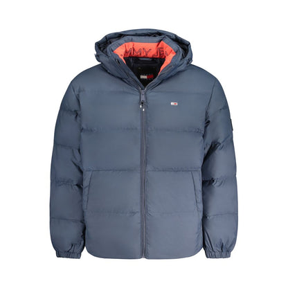 Tommy Hilfiger Blue Polyester Jackets & Coat