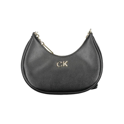 Calvin Klein Black Polyester Handbag