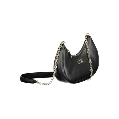 Calvin Klein Black Polyester Handbag