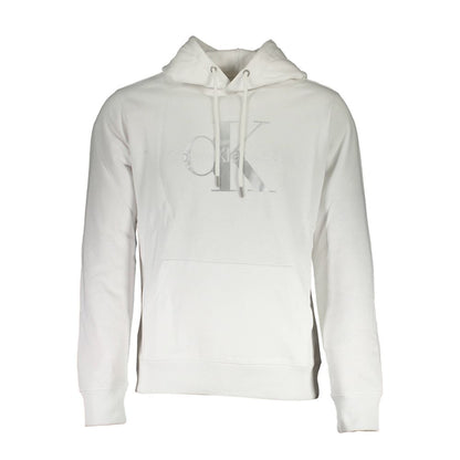 Calvin Klein White Cotton Sweatshirt
