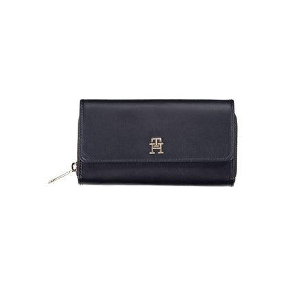 Tommy Hilfiger Blue Polyethylene Wallet