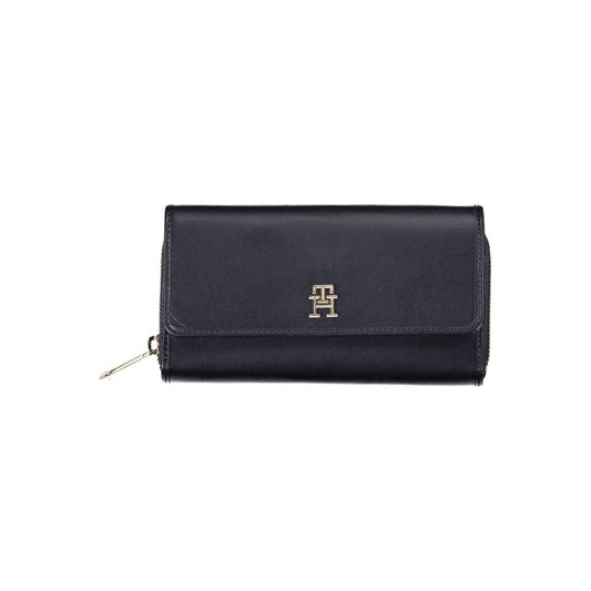 Tommy Hilfiger Blue Polyethylene Wallet