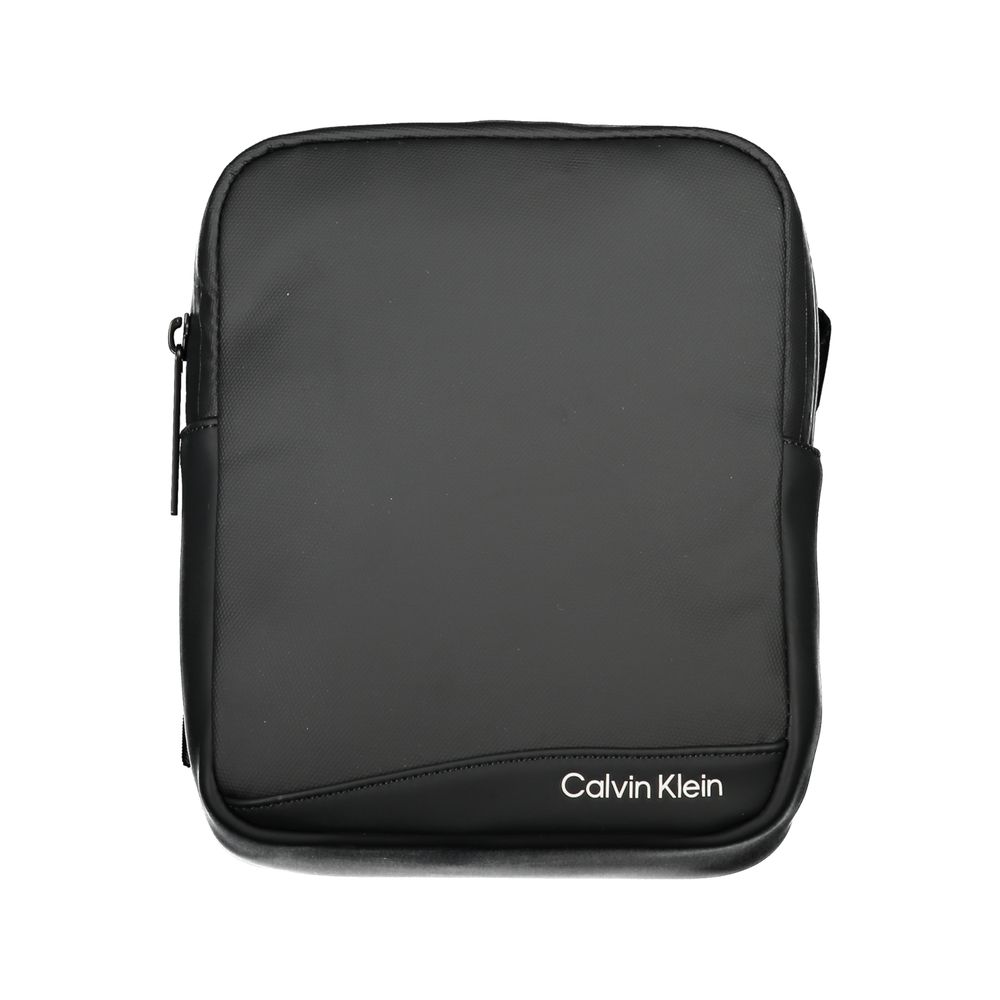 Calvin Klein Black Polyester Shoulder Bag