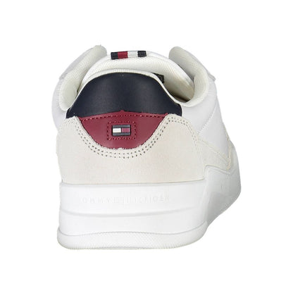 Tommy Hilfiger White Polyester Sneaker