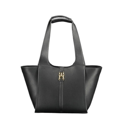 Tommy Hilfiger Black Polyethylene Handbag