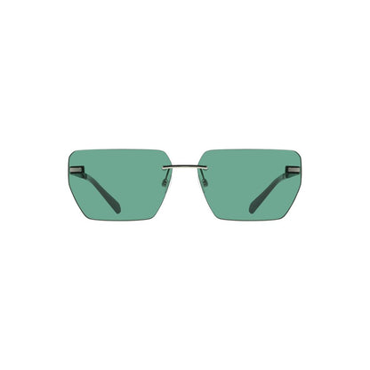 Calvin Klein Green Metal Sunglass