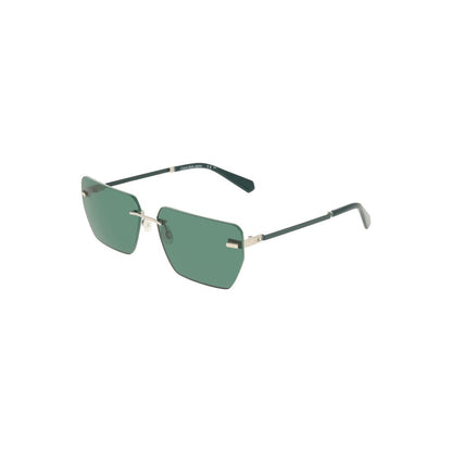 Calvin Klein Green Metal Sunglass