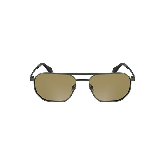 Calvin Klein Bronze Metal Sunglass