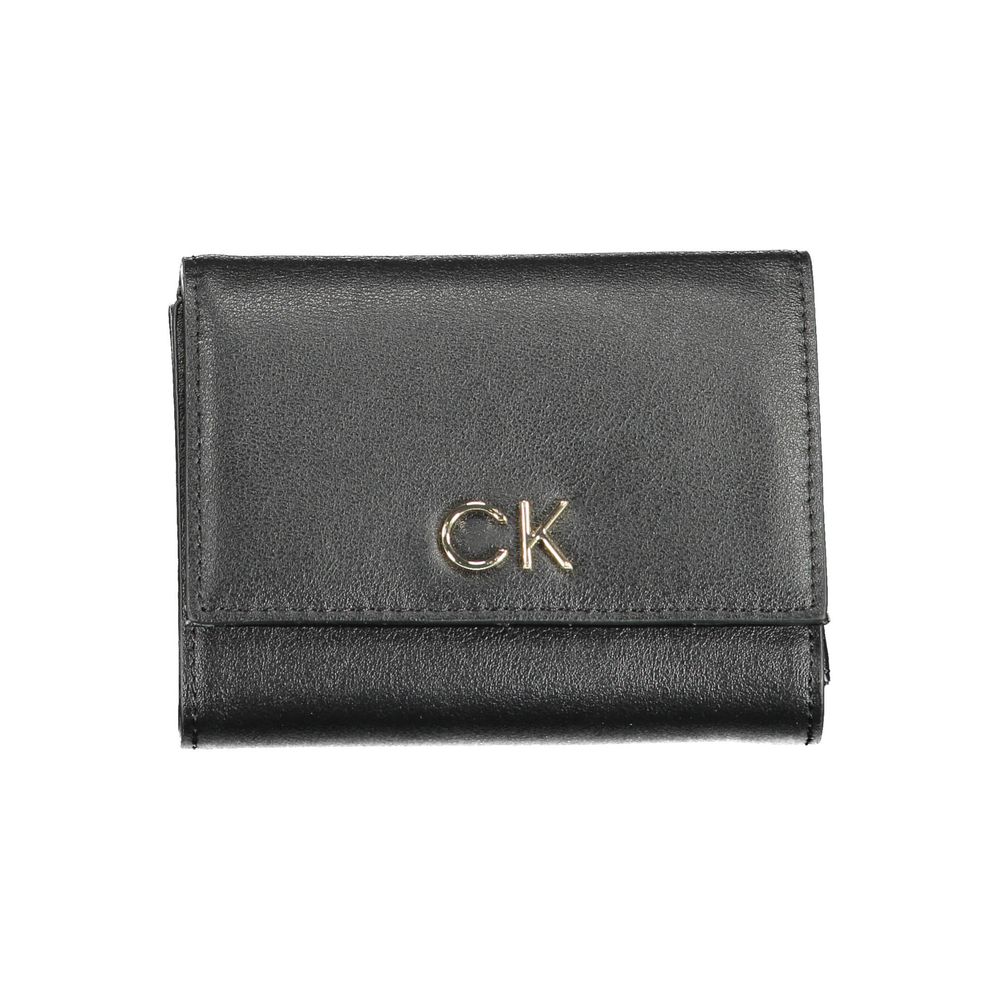 Calvin Klein Black Polyester Wallet