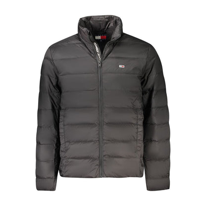 Tommy Hilfiger Black Polyamide Jackets & Coat