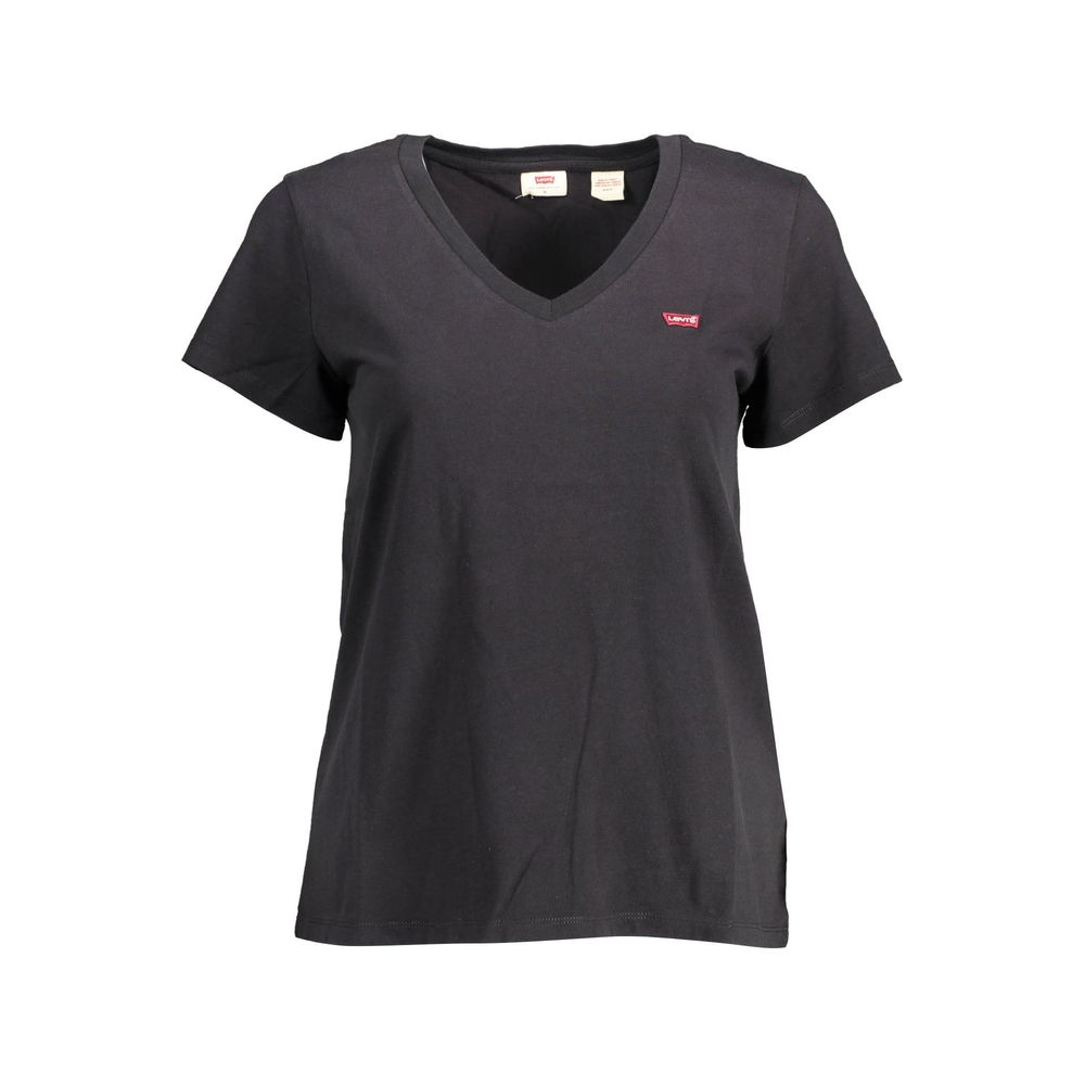 Levi's Black Cotton T-Shirt