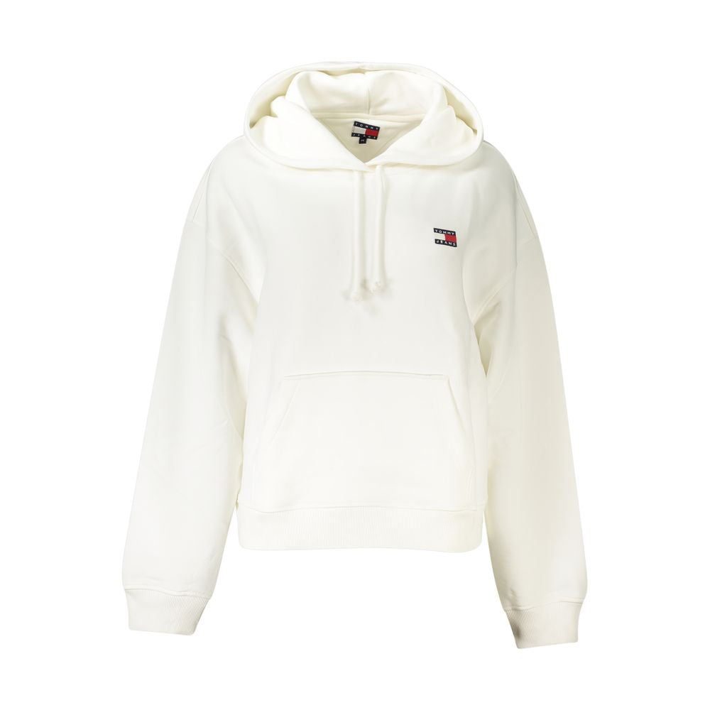 Tommy Hilfiger White Cotton Sweatshirt