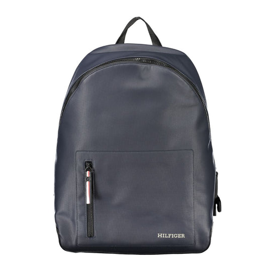 Tommy Hilfiger Blue Polyethylene Backpack
