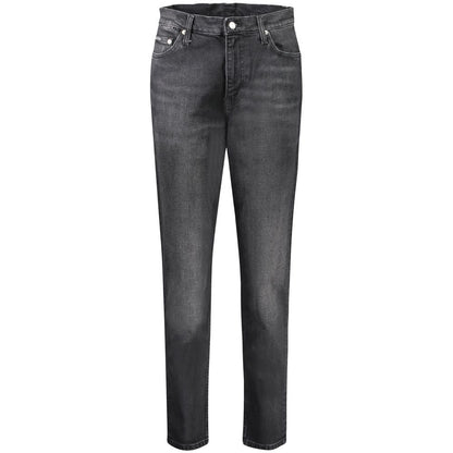 Calvin Klein Black Cotton Jeans Denim
