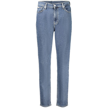 Calvin Klein Blue Cotton Jeans Denim