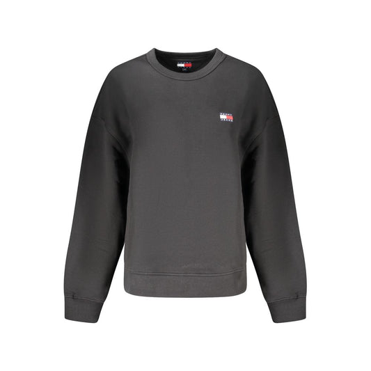 Tommy Hilfiger Black Cotton Sweatshirt