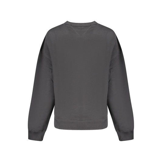 Tommy Hilfiger Black Cotton Sweatshirt