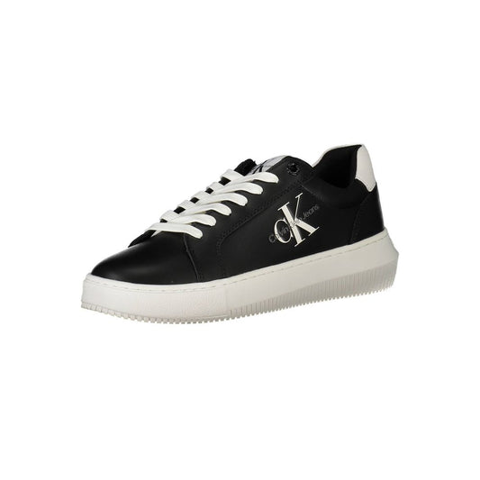 Calvin Klein Black Polyester Sneaker