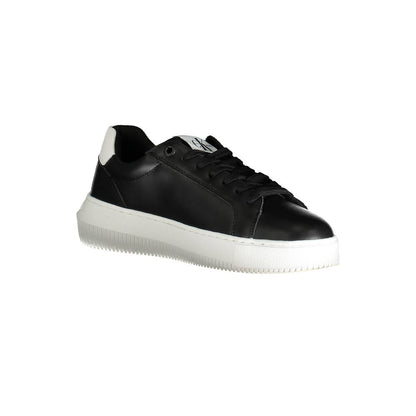 Calvin Klein Black Polyester Sneaker