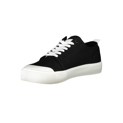 Calvin Klein Black Cotton Sneaker
