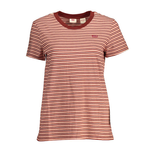 Levi's Red Cotton T-Shirt
