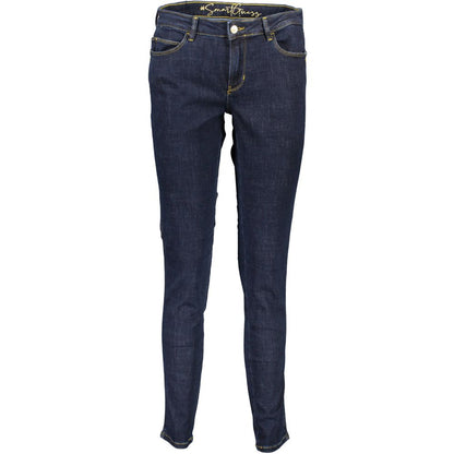 Guess Jeans Blue Cotton Jeans Denim