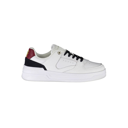Tommy Hilfiger White Polyester Sneaker