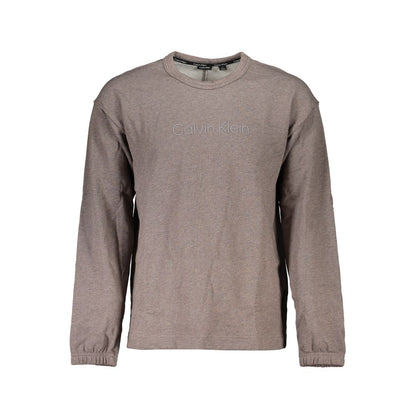 Calvin Klein Brown Cotton Sweatshirt