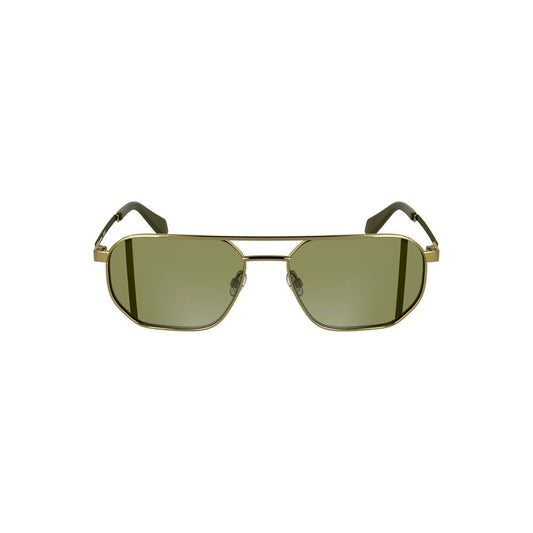Calvin Klein Gold Metal Sunglass