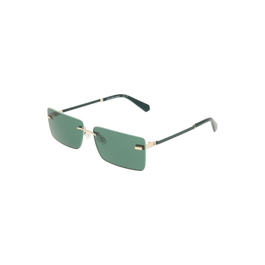 Calvin Klein Green Metal Sunglass