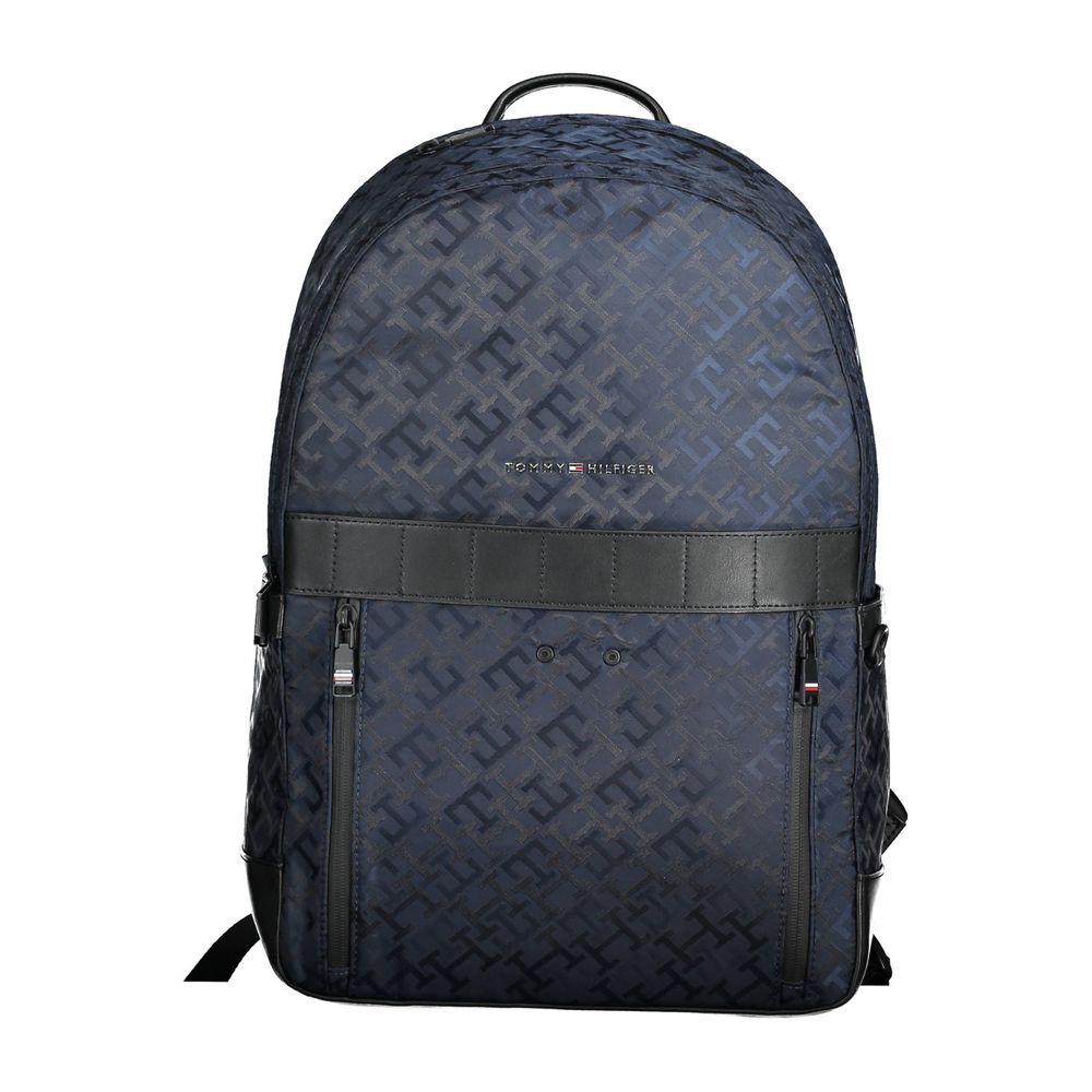Tommy Hilfiger Blue Polyester Backpack