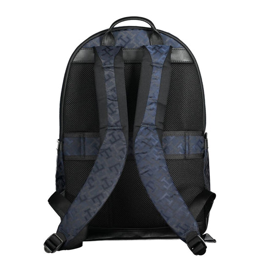 Tommy Hilfiger Blue Polyester Backpack