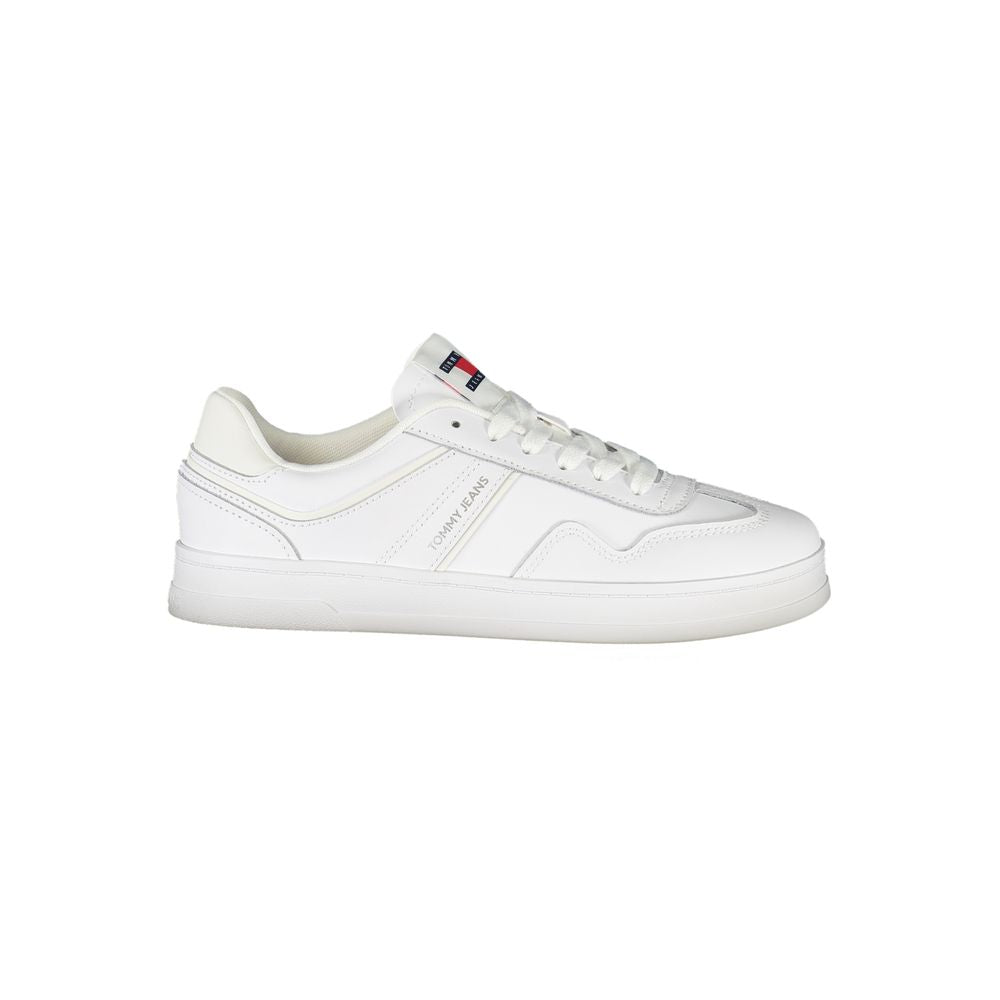 Tommy Hilfiger White Polyester Sneaker
