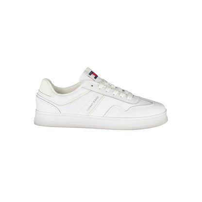 Tommy Hilfiger White Polyester Sneaker