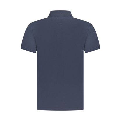 Timberland Blue Cotton Polo Shirt