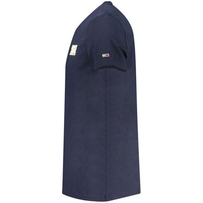 Tommy Hilfiger Blue Cotton T-Shirt