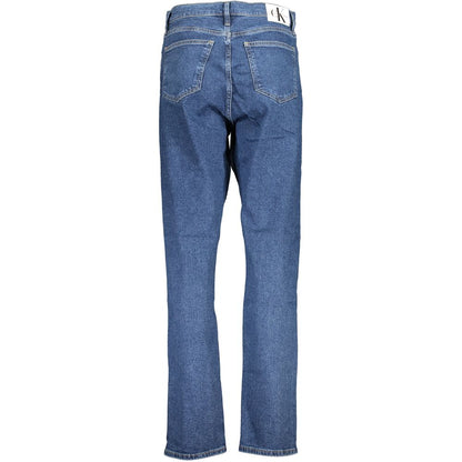 Calvin Klein Blue Cotton Jeans Denim
