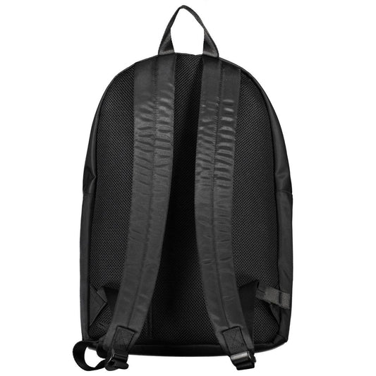 Tommy Hilfiger Black Polyester Backpack