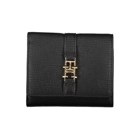 Tommy Hilfiger Black Polyethylene Wallet