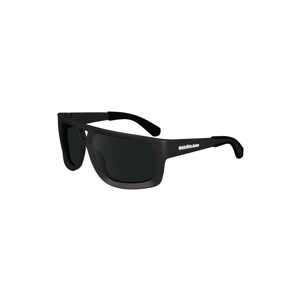 Calvin Klein Black Plastic Sunglass