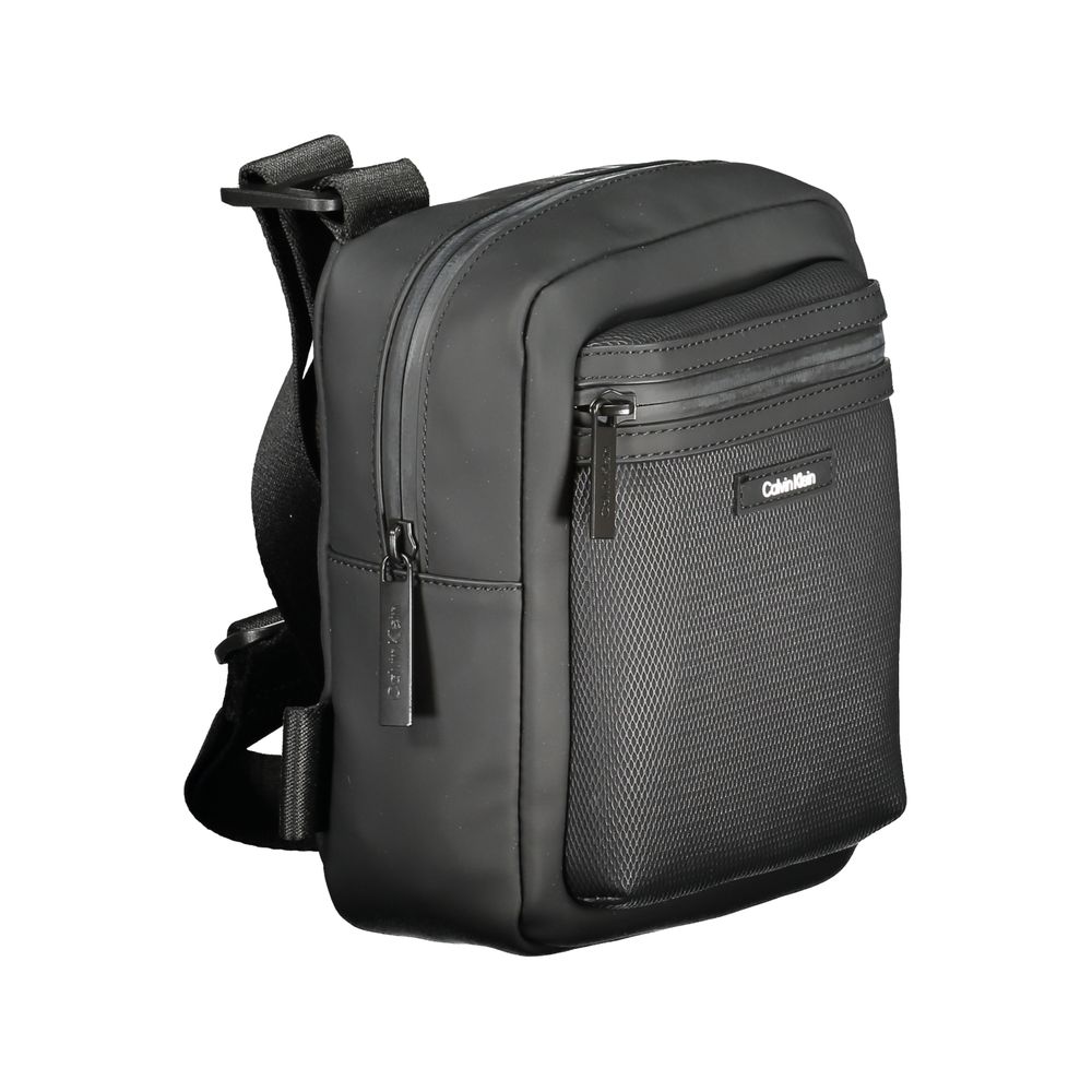 Calvin Klein Black Polyester Shoulder Bag